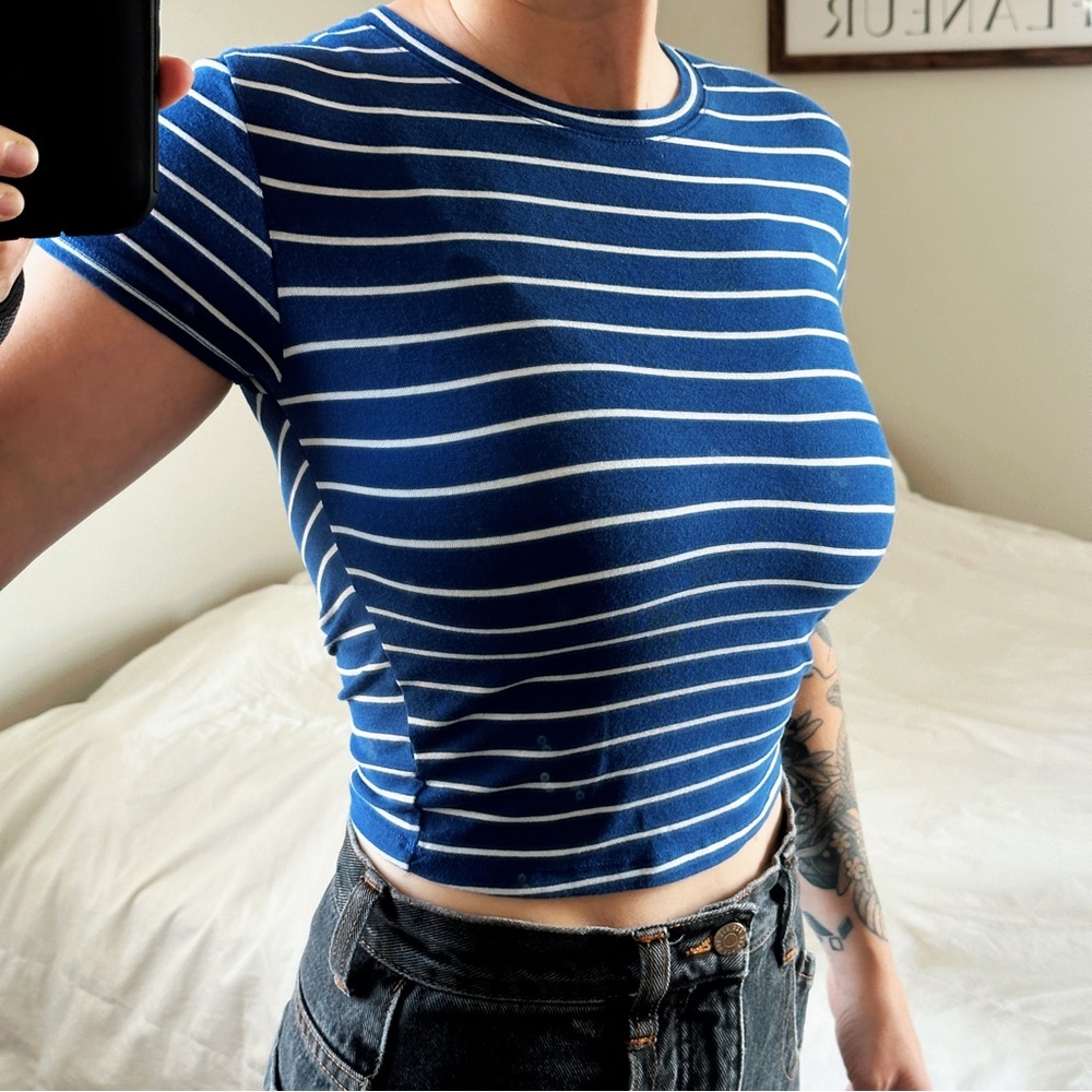 Striped Baby Tee